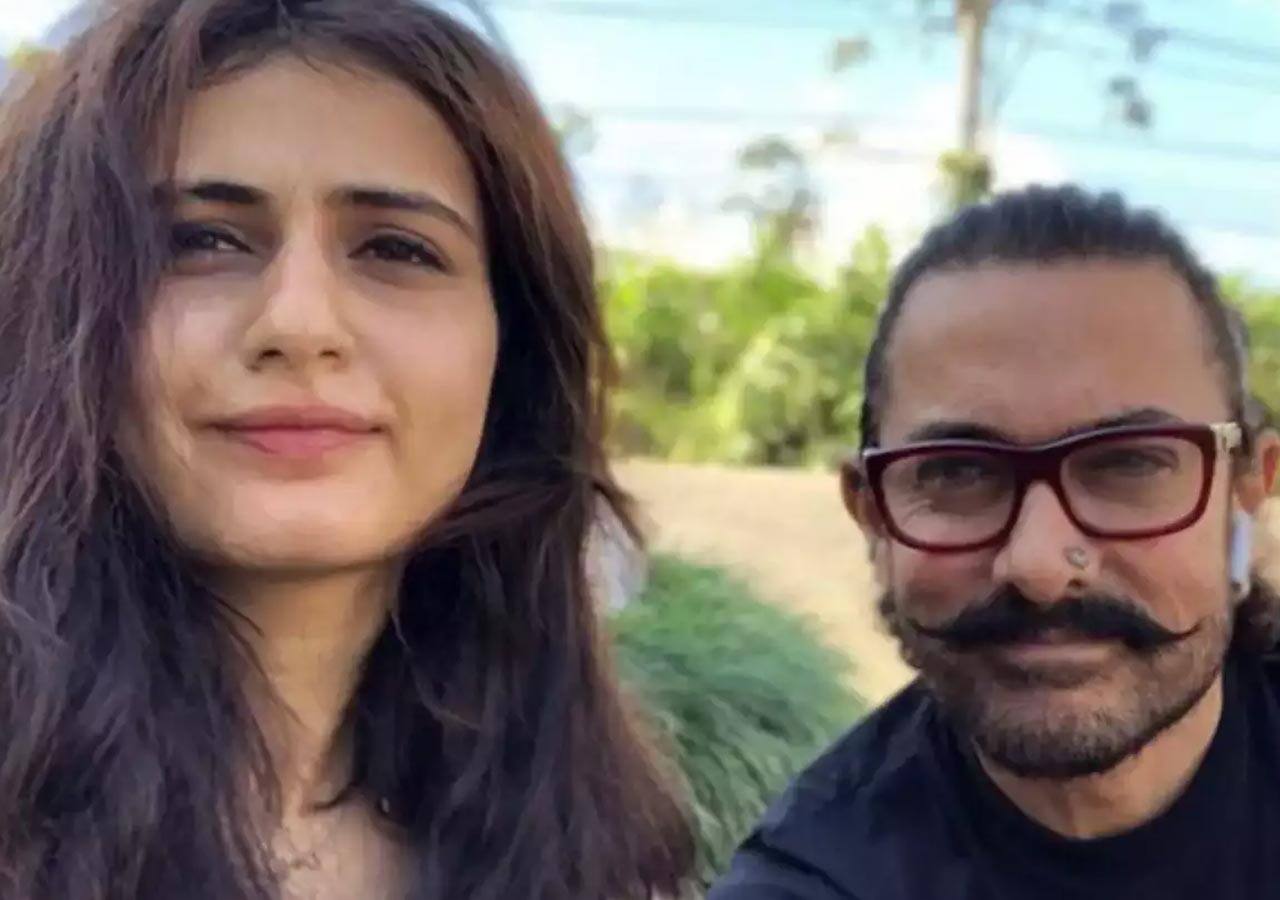 Aamir Khan and Fatima Sana Shaikh