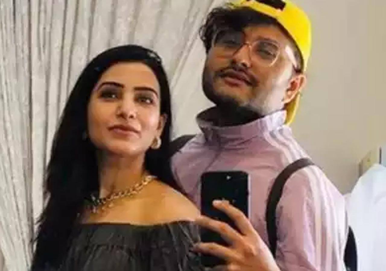 Samantha Ruth Prabhu with stylist Preetham Jukalkar