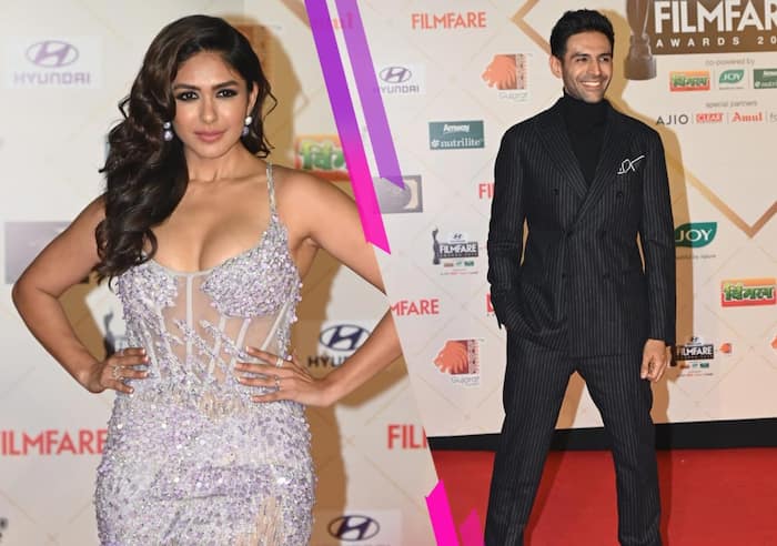 Mrunal Thakur and Kartik Aaryan look super hot