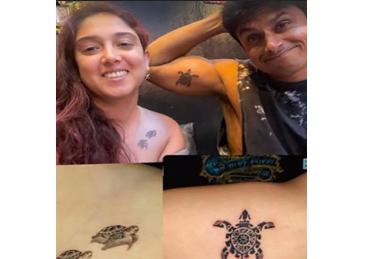 Ira Khan and Nupur Shikhare got matching turtle tattoos in Bali