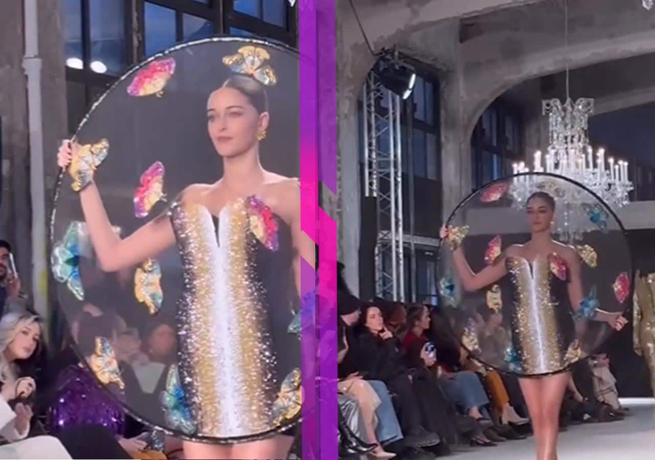 Ananya Panday gets badly trolled for her unusual ramp walk at Paris ...