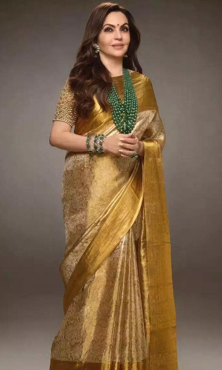 15 Elegant Sarees From India's Top Designers Available Online