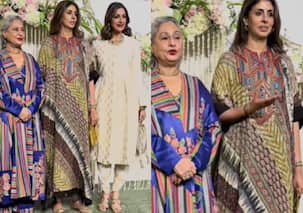 Ira Khan, Nupur Shikhare reception: Jaya Bachchan's behaviour with Sonali Bendre leaves Shweta Bachchan embarrassed; netizens say 'Always rude'
