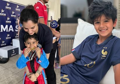 This is how Sania Mirza's son Izhaan is helping her cope up amid the divorce  with Shoaib Malik