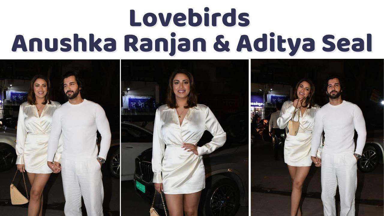 Ahead of Valentine's Day, Aditya Seal and Anushka Ranjan walk hand-in ...