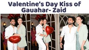 Gauahar Khan and Zaid Darbar get romantic in public; couple's PDA grabs eyeballs [Video]