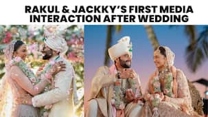 Rakul Preet Singh-Jackky Bhagnani Wedding: Newlyweds make first media appearance after their grand Shaadi