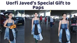 Urfi Javed treats paparazzi to sugar-free jalebis; reveals how she indulged in them guilt-free [Video]