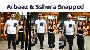 Arbaaz Khan and Sshura Khan twin in black and white for a coffee outing in the city [Video]