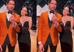 Kiara Advani stuns in a plunging neckline dress as she poses with hubby Sidharth Malhotra [View Pics]