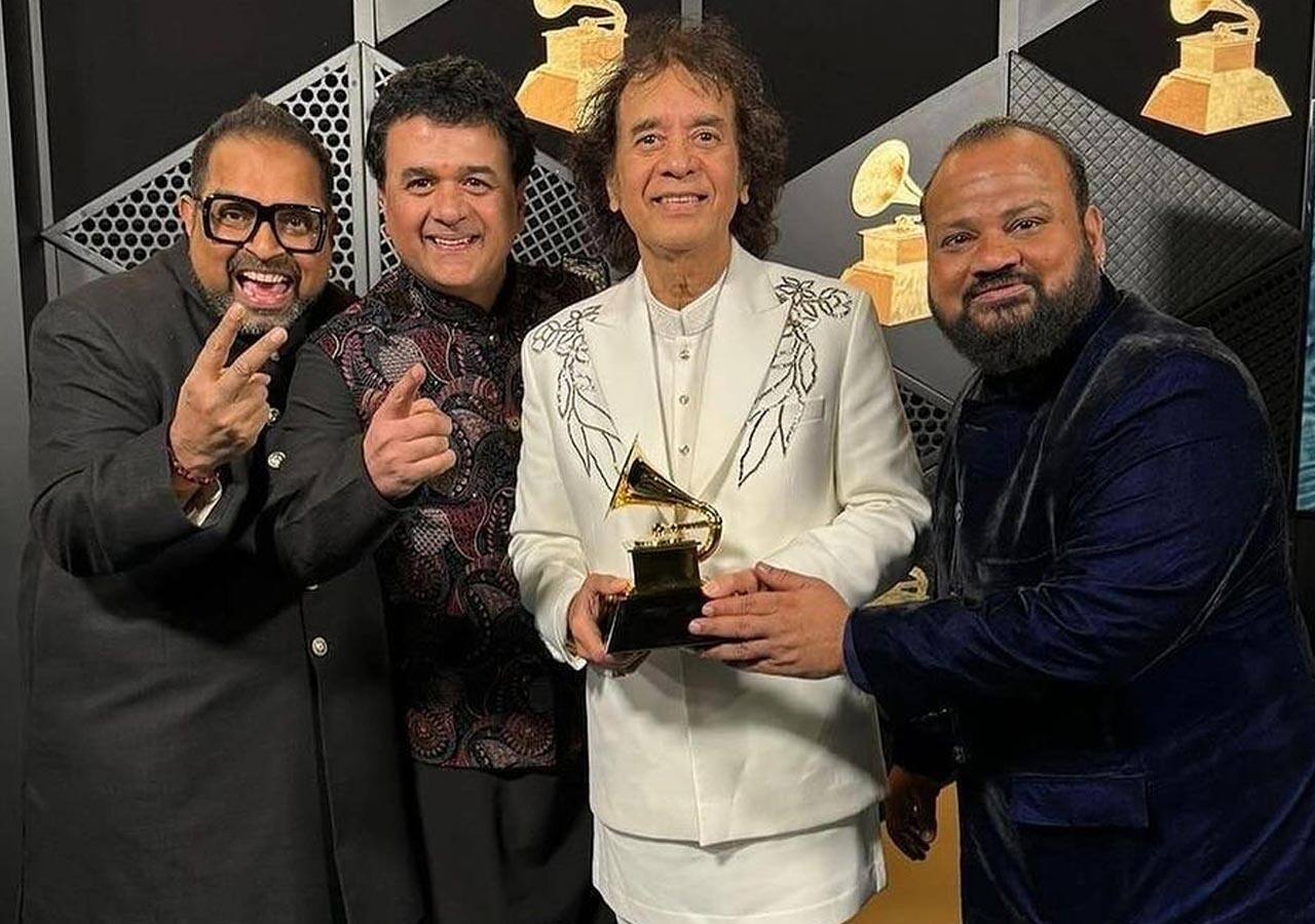 Grammy Awards 2024 Zakir Hussain, Shankar Mahadevan, Rakesh Chaurasia