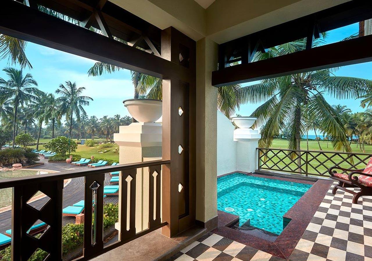 Rakul Preet Singh and Jackky Bhagnani wedding:  Rooms have a separate balcony