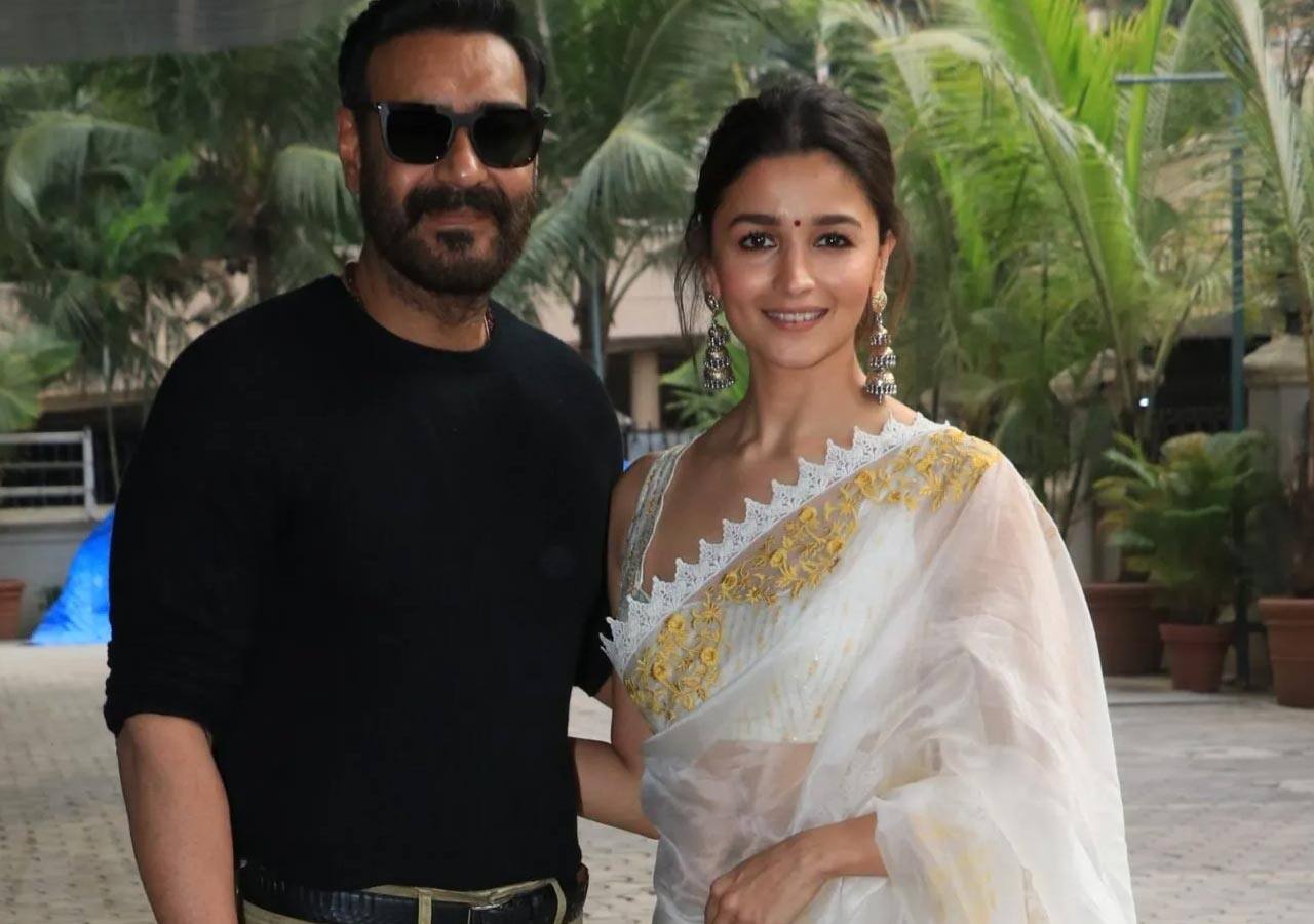 Alia Bhatt and Ajay Devgn