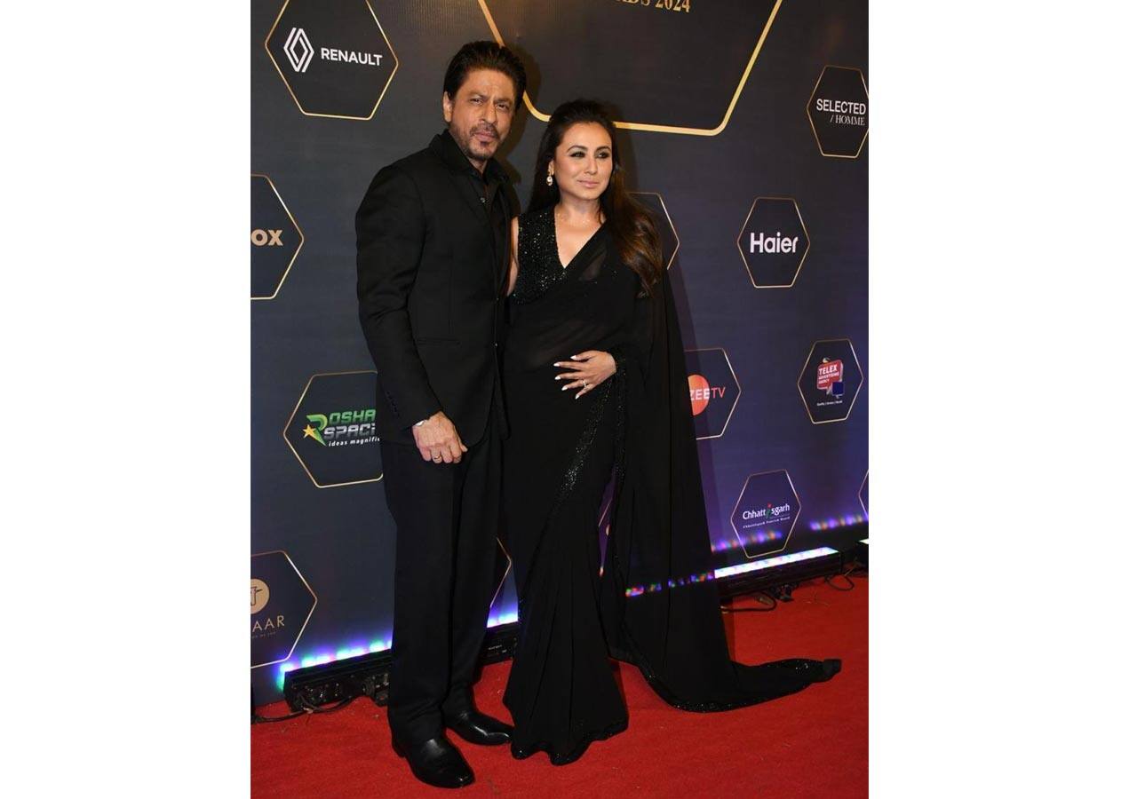 Dadasaheb Phalke International Film Festival Awards 2024: Rani Mukerji and Shah Rukh Khan twin in black