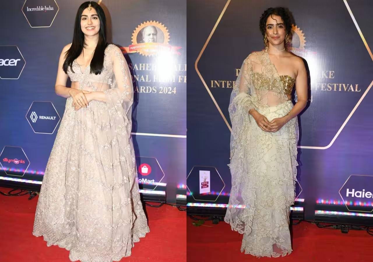 Dadasaheb Phalke International Film Festival Awards 2024: Adah Sharma and Sanya Malhotra look elegant