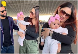 सुपरक्यूट है राहुल वैद्य-दिशा परमार की बेटी नव्या, पहली तस्वीरें हो गईं वायरल