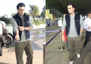 एनिमल के बाद एयरपोर्ट पर नए लुक में स्पॉट हुए रणबीर कपूर, देख फैंस बोले- 'जग्गा जासूस..'