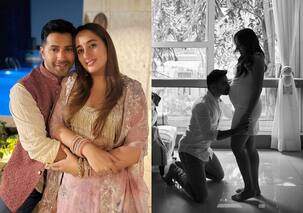 वरुण धवन-नताशा दलाल के घर गूंजने वाली है किलकारी, वाइफ के बेबी बंप पर किस करते दिखे एक्टर