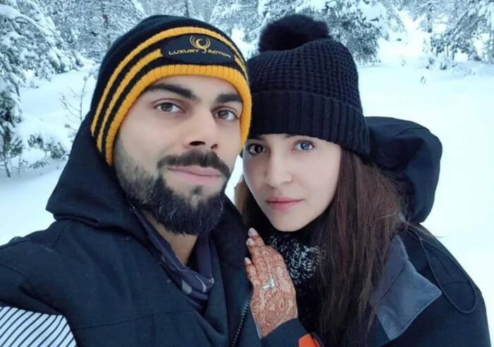 Anushka Sharma and Virat Kohli : Honeymoon joy in Finland