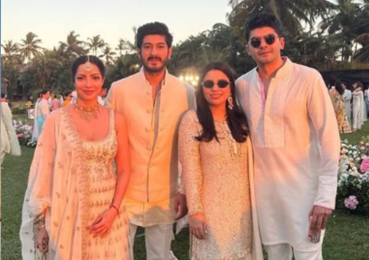 Rakul Preet, Jackky Bhagnani wedding: Mohit Marwah, Antara strike a pose for the camera