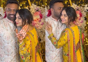 मेहंदी सेरेमनी पर मंगेतर संग रोमांटिक हुईं दिव्या अग्रवाल, एक्ट्रेस का वीडियो वायरल