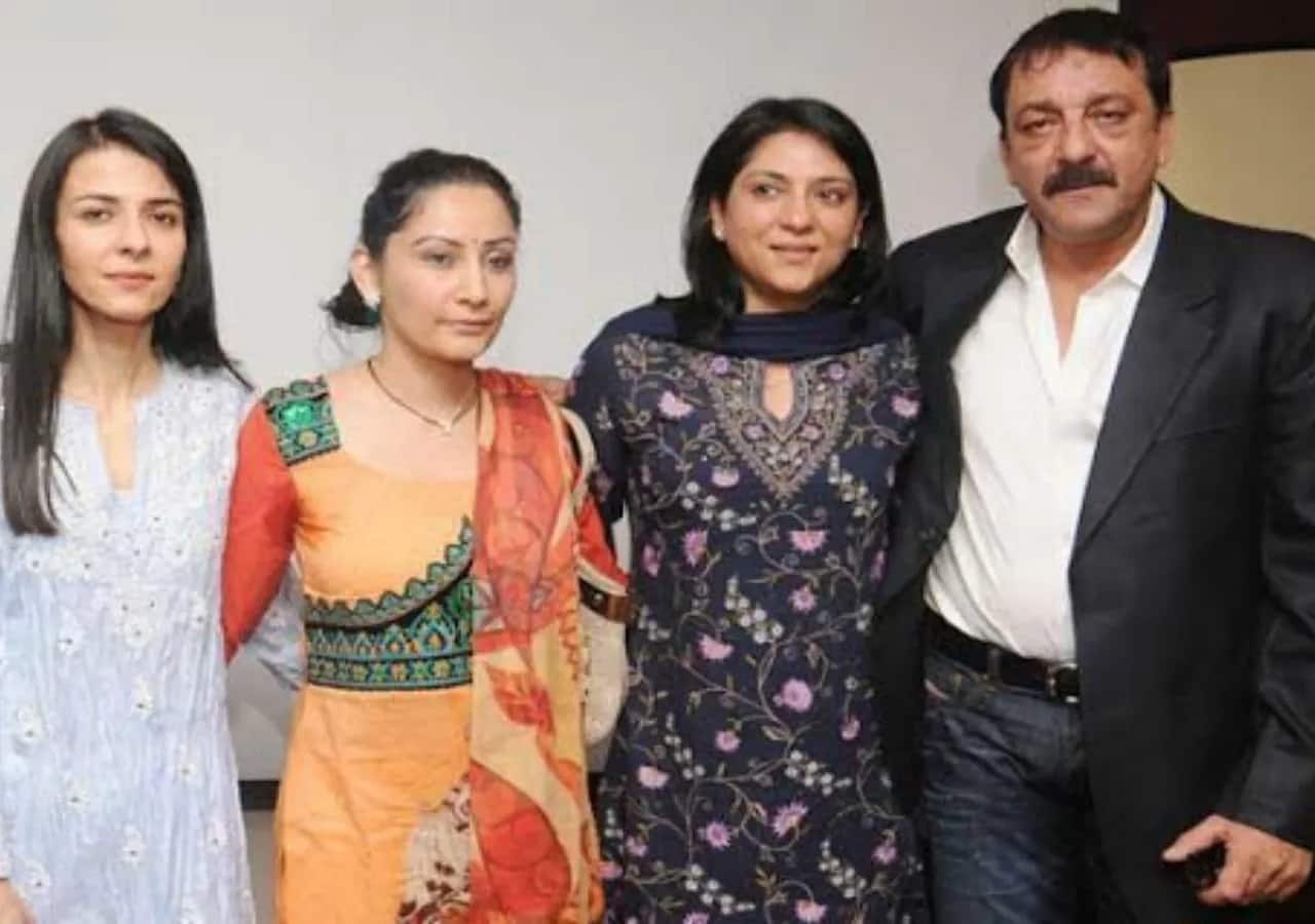 Sanjay Dutt and his sisters