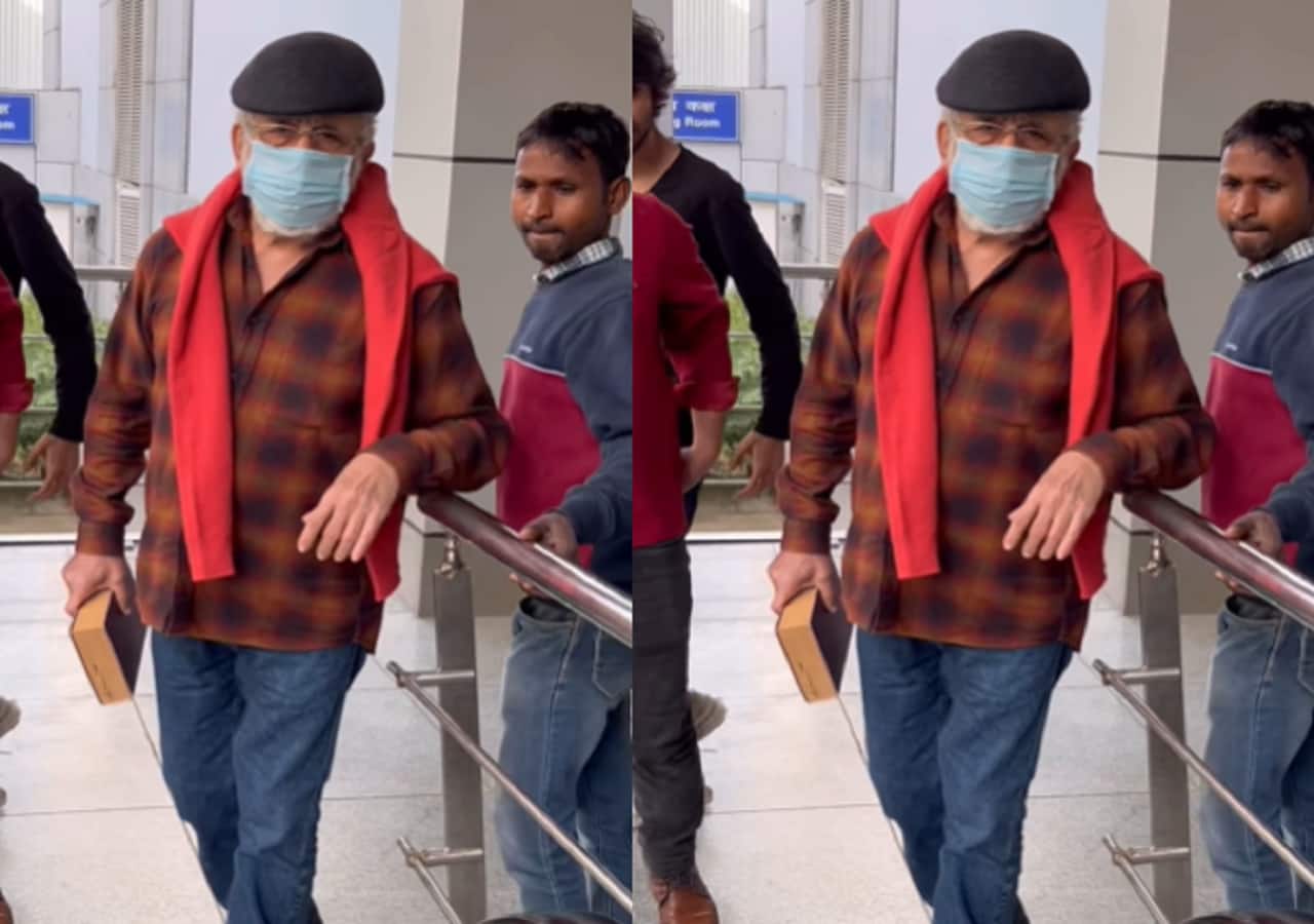 Naseeruddin Shah angrily lashes out at the fans for trying to click ...