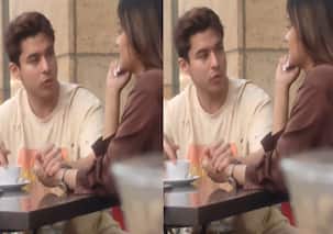 Pratik Sehajpal video goes viral as he sits hand in hand with a mystery girl, netizens wonder if she is his girlfriend