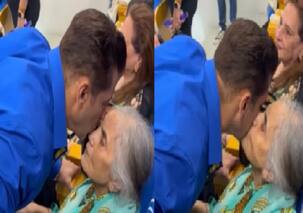 Salman Khan showering his mom Salma Khan with kisses at an event proves he's still a child at heart [Watch]