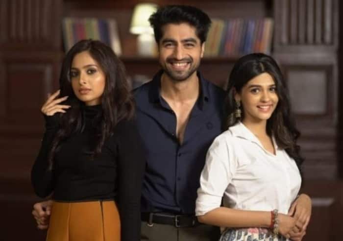 Akshara, Abhimanyu and Aarohi from Yeh Rishta Kya Kehlata Hai