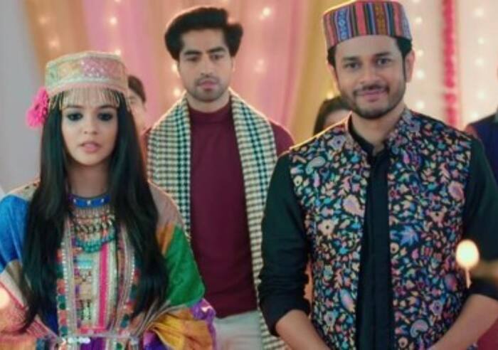 Akshara, Abhimanyu and Abhinav from Yeh Rishta Kya Kehlata Hai