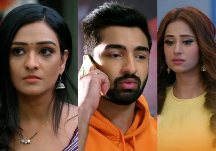 Lakshmi, Rishi and Malishka from Bhagyalakshmi