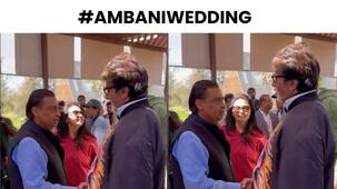 Anant Ambani-Radhika Merchant Pre-Wedding: अमिताभ बच्चन संग स्पॉट हुए दूल्हे राजा के पिता मुकेश अंबानी, वीडियो हुआ वायरल