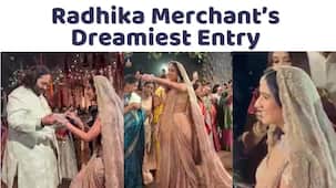 Anant Ambani, Radhika Merchant Pre-Wedding: Bride-to-be steals hearts with her entry; netizens say 'Anant is the luckiest groom'