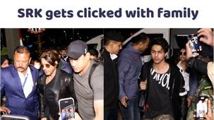 Anant Ambani-Radhika Merchant Pre-Wedding: Shah Rukh Khan and Aryan Khan twin in cargo pants; netizens can't get over this father-son jodi