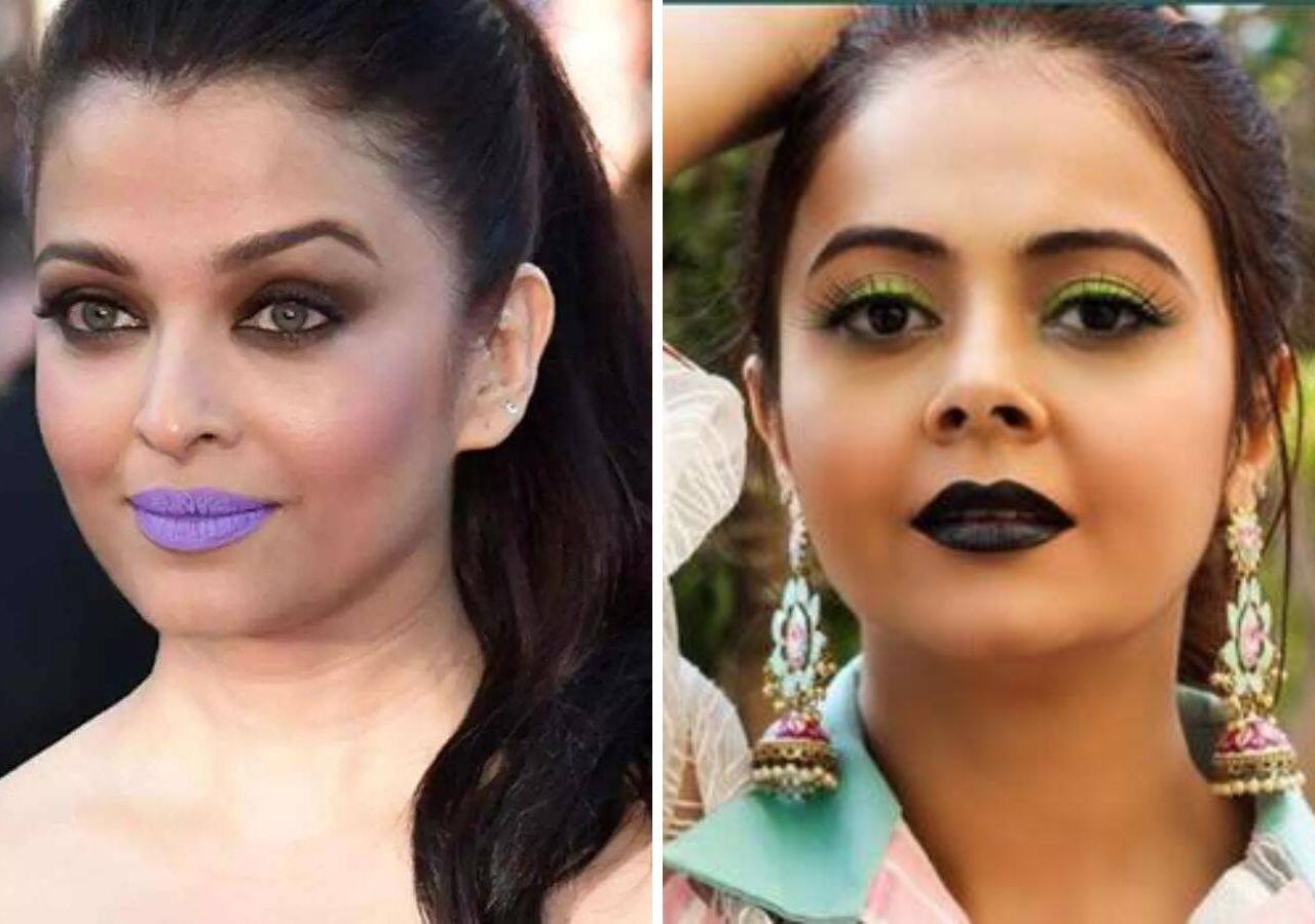 Actresses who wore dark lipshades