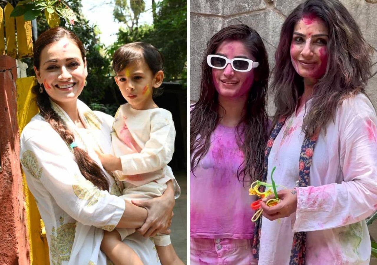 Bollywood celebs at Shabana Azmi's Holi party