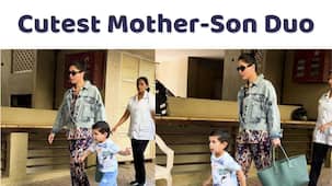 Kareena Kapoor Khan gets clicked with little munchkin; netizens call Jeh ‘The cutest’
