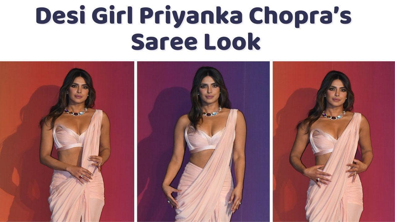 Alia In RARKPK To Priyanka In Desi Girl; 9 Actresses Whose Saree Look In  Films Became Iconic