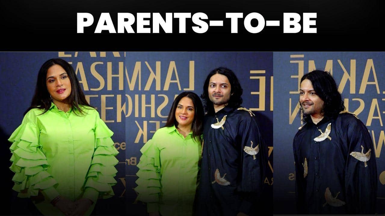 Parents-to-be Richa Chadha and Ali Fazal shine bright at the event