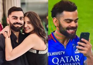 Virat Kohli's video call to Anushka Sharma, Vamika and Akaay after RCB win against Punjab Kings is breaking the internet
