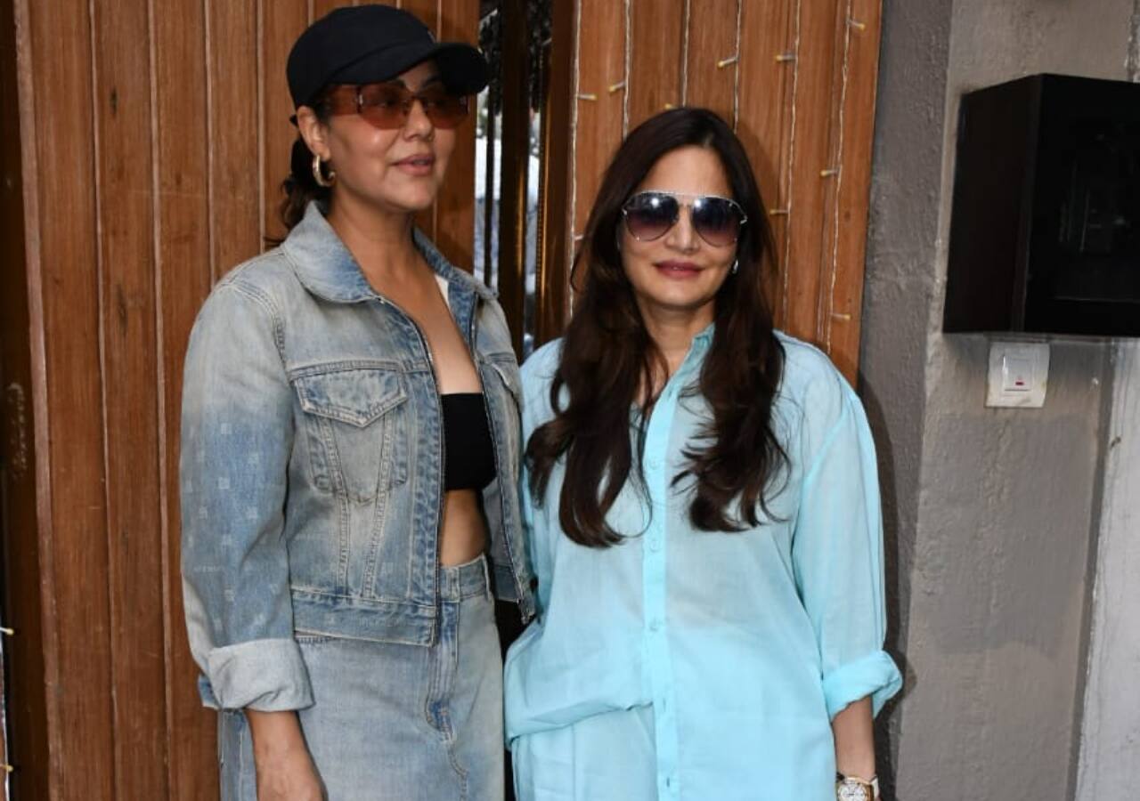 Gauri Khan with Alvira Agnihotri at Alanna Panday baby shower