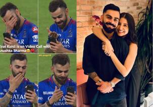 Virat Kohli gets mixed reactions for blowing kisses to Anushka Sharma, family from the ground; haters label him 'Attention-seeker' [Check Reactions]