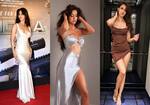 Disha Patani stuns in white gown at Yodha screening; Top 10 pics that prove slinky satin outfits are made for her