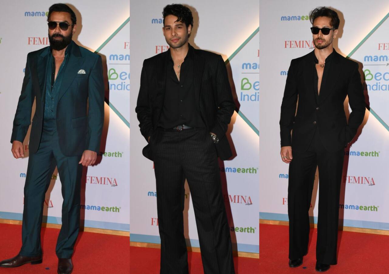Femina Beautiful Indians 2024: Bobby Deol, Tiger Shroff, Siddhant Chaturvedi