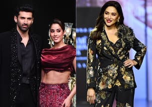 Lakme Fashion Week: Janhvi Kapoor walks the ramp with Aditya Roy Kapur; Madhuri Dixit, Aditi Rao Hydari stun in gorgeous outfits