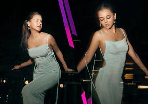 Tejasswi Prakash stuns in a sheer backless gown as she celebrates herself on Women’s Day 2024 [View Pics]