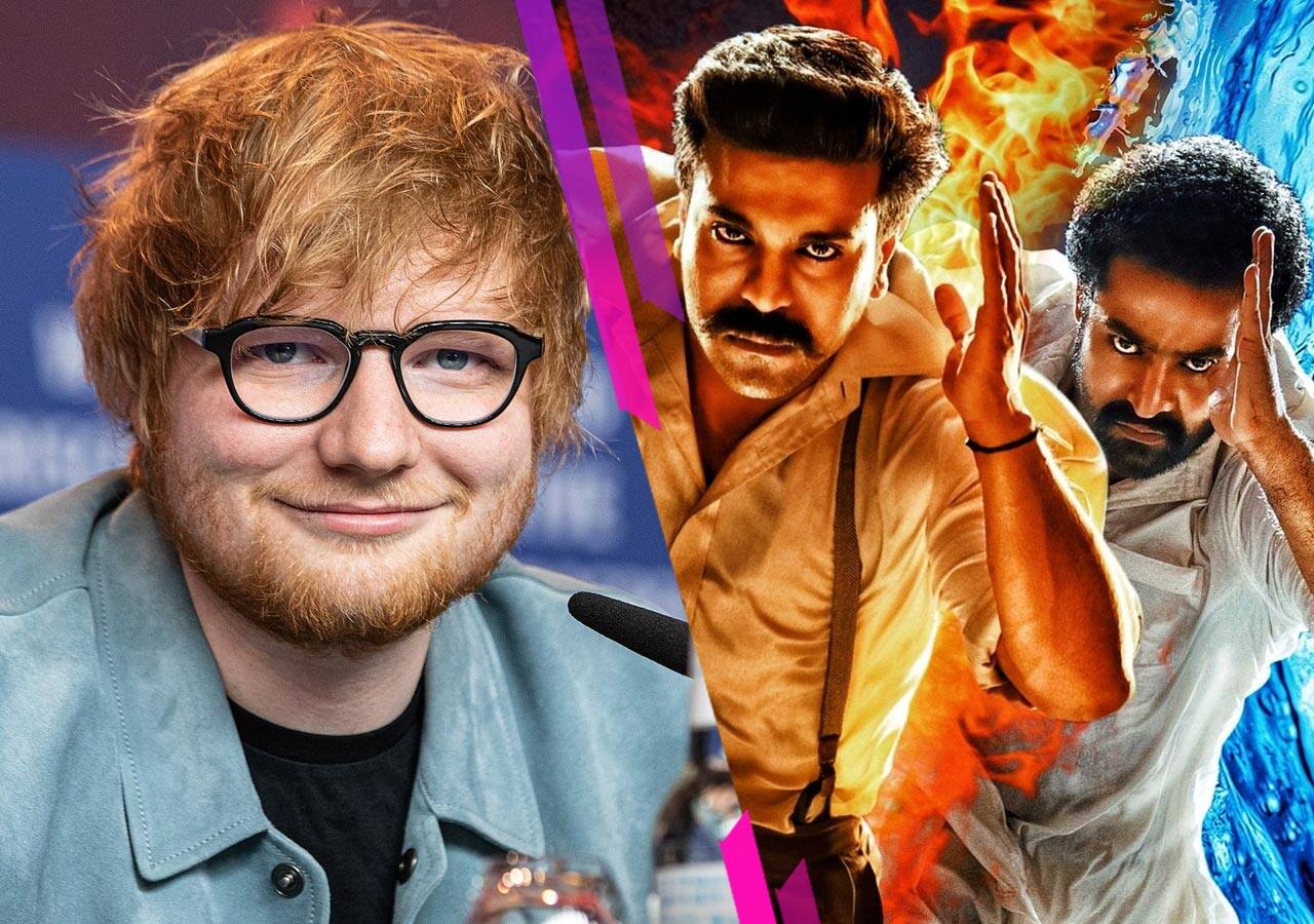 Ed Sheeran reveals he's the biggest fan of SS Rajamouli; calls RRR an incredible film
