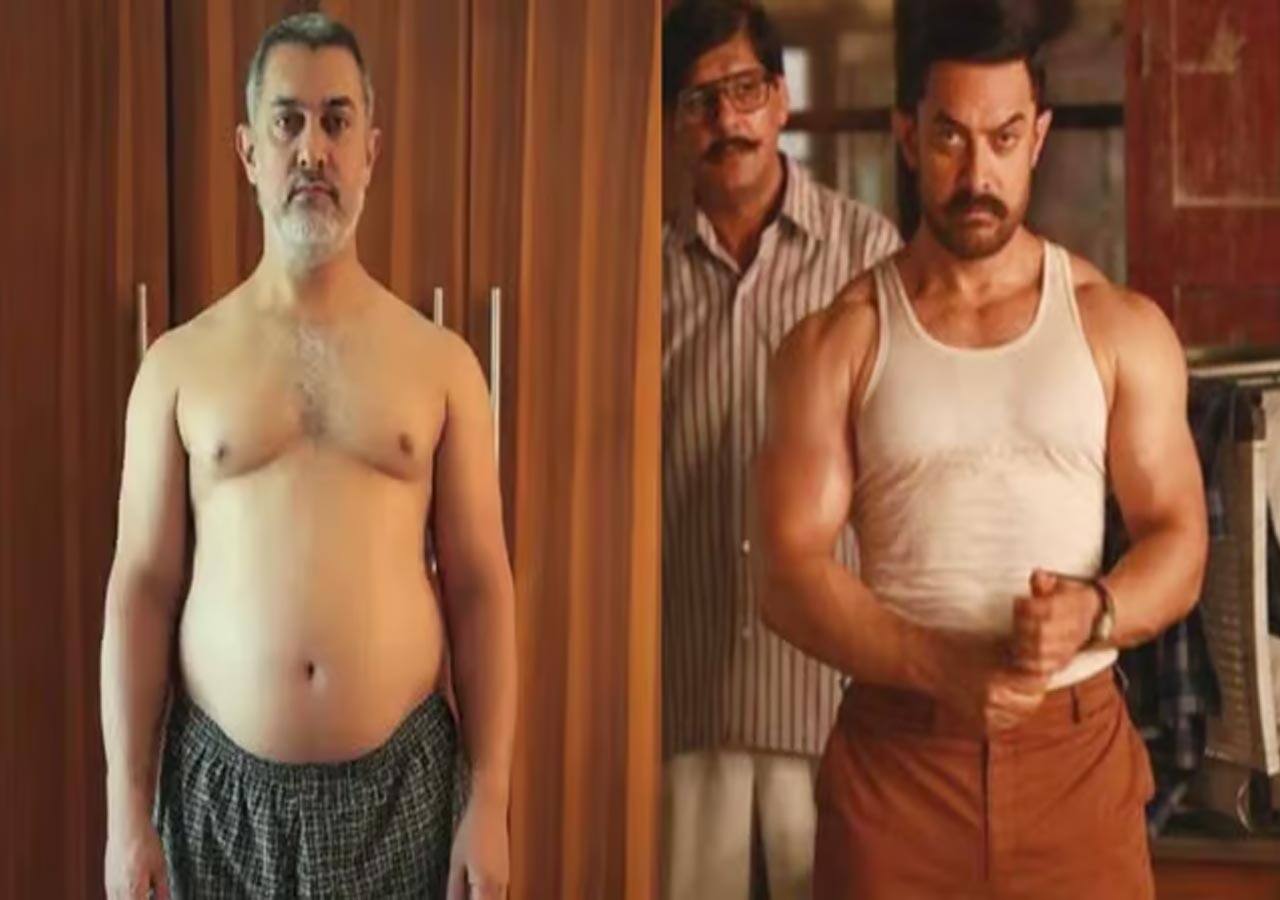 Aamir Khan gained 96 kgs for Dangal