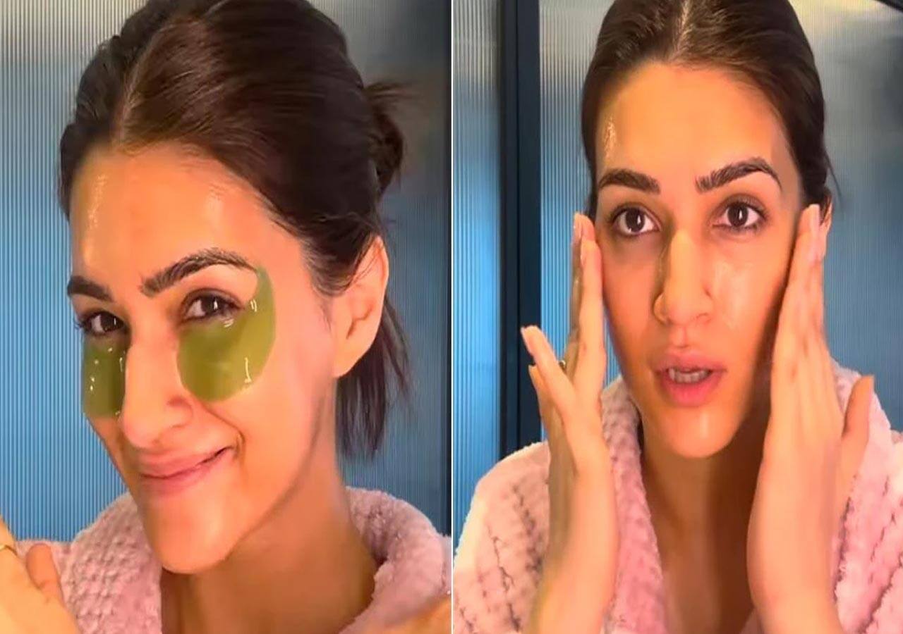 Kriti Sanon's morning skincare routine
